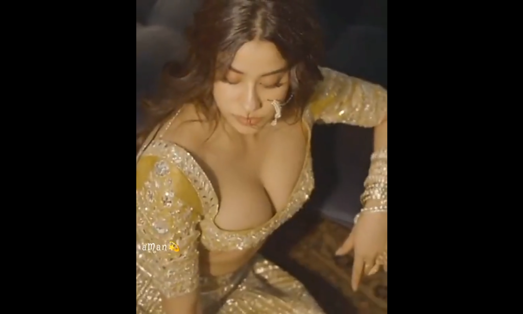 Watch Hot wedding shoot of Janhvi Kapoor|Janhvi Kapoor|